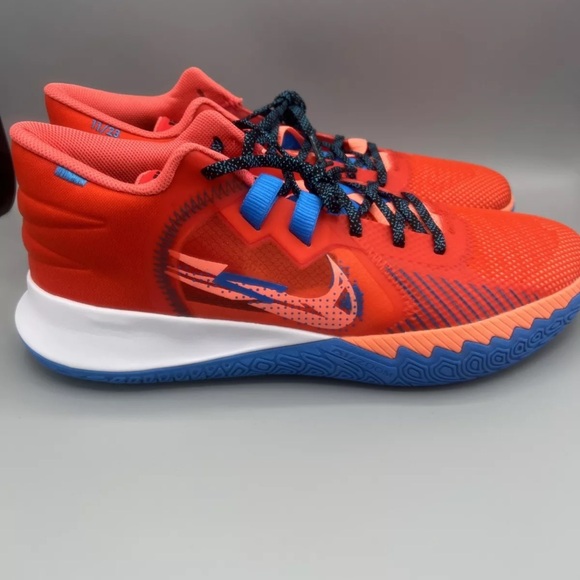 Nike Kyrie Flytrap V CZ4100 600 Habanero Red/Blue Hero  Men Size 13 - Picture 4 of 12
